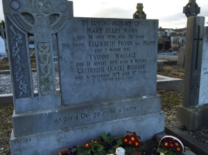 Mann headstone, St. Colman's Cemetery, Cobh, Ireland